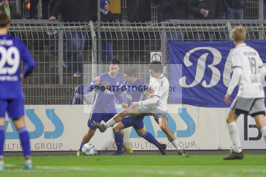 Stadion am Schönbusch, Aschaffenburg, 05.11.2024, sport, action, Fussball, BFV, 13. Spieltag, Regionalliga Bayern, FCE, SVA, FC Eintracht Bamberg, SV Viktoria Aschaffenburg - Bild-ID: 2452140