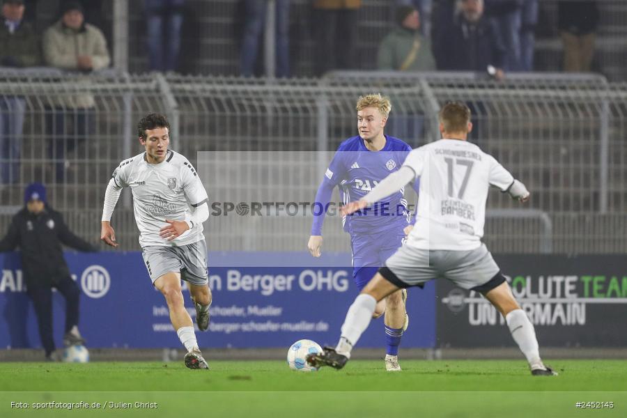 Stadion am Schönbusch, Aschaffenburg, 05.11.2024, sport, action, Fussball, BFV, 13. Spieltag, Regionalliga Bayern, FCE, SVA, FC Eintracht Bamberg, SV Viktoria Aschaffenburg - Bild-ID: 2452143