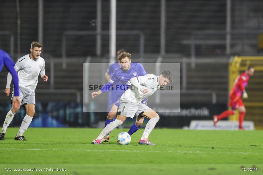 Stadion am Schönbusch, Aschaffenburg, 05.11.2024, sport, action, Fussball, BFV, 13. Spieltag, Regionalliga Bayern, FCE, SVA, FC Eintracht Bamberg, SV Viktoria Aschaffenburg - Bild-ID: 2452149