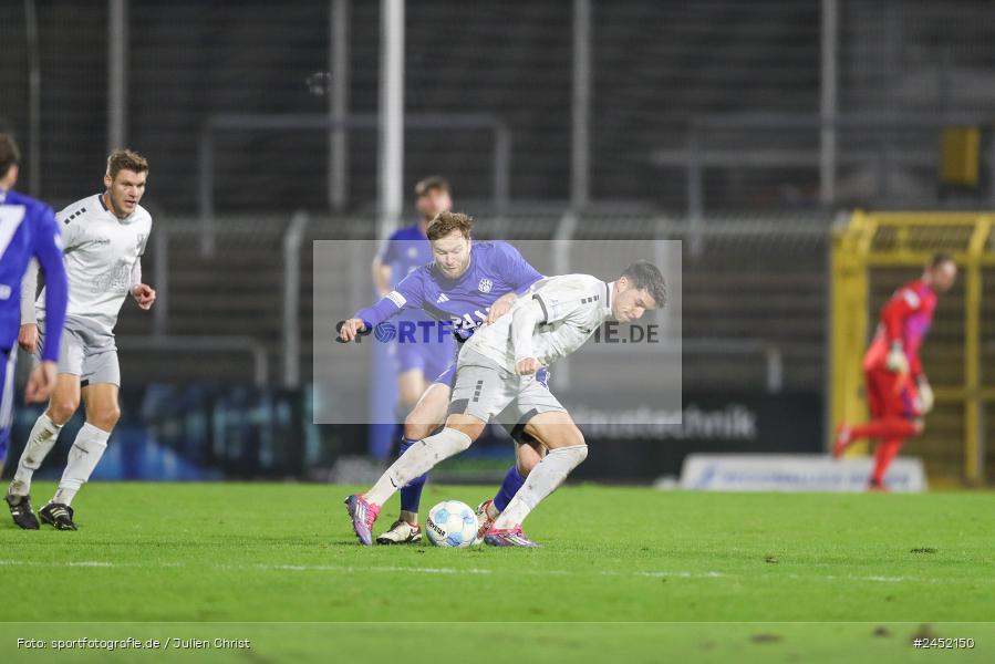 Stadion am Schönbusch, Aschaffenburg, 05.11.2024, sport, action, Fussball, BFV, 13. Spieltag, Regionalliga Bayern, FCE, SVA, FC Eintracht Bamberg, SV Viktoria Aschaffenburg - Bild-ID: 2452150