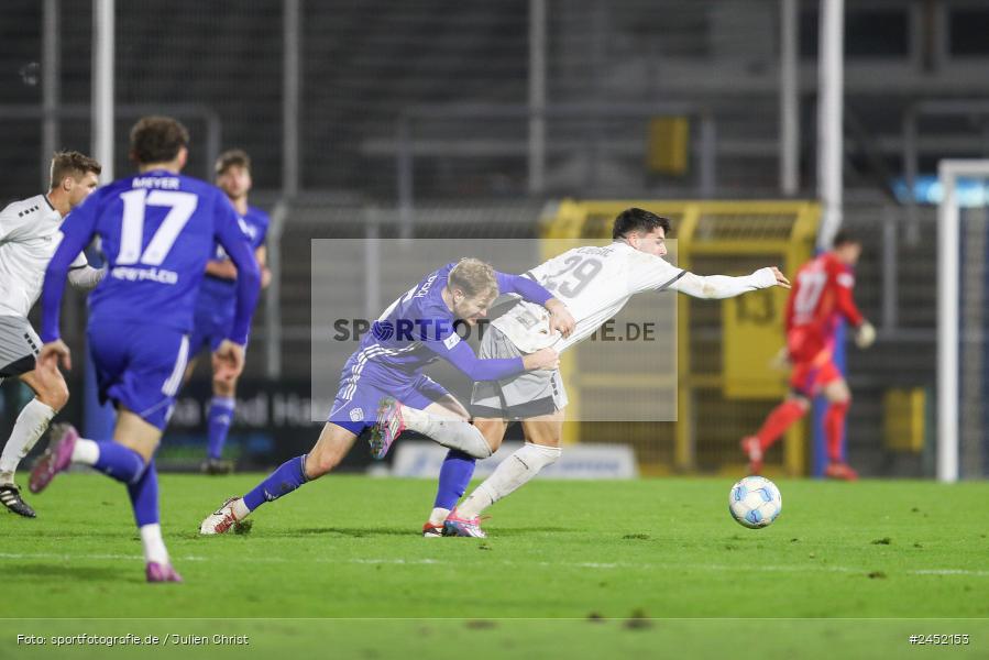 Stadion am Schönbusch, Aschaffenburg, 05.11.2024, sport, action, Fussball, BFV, 13. Spieltag, Regionalliga Bayern, FCE, SVA, FC Eintracht Bamberg, SV Viktoria Aschaffenburg - Bild-ID: 2452153