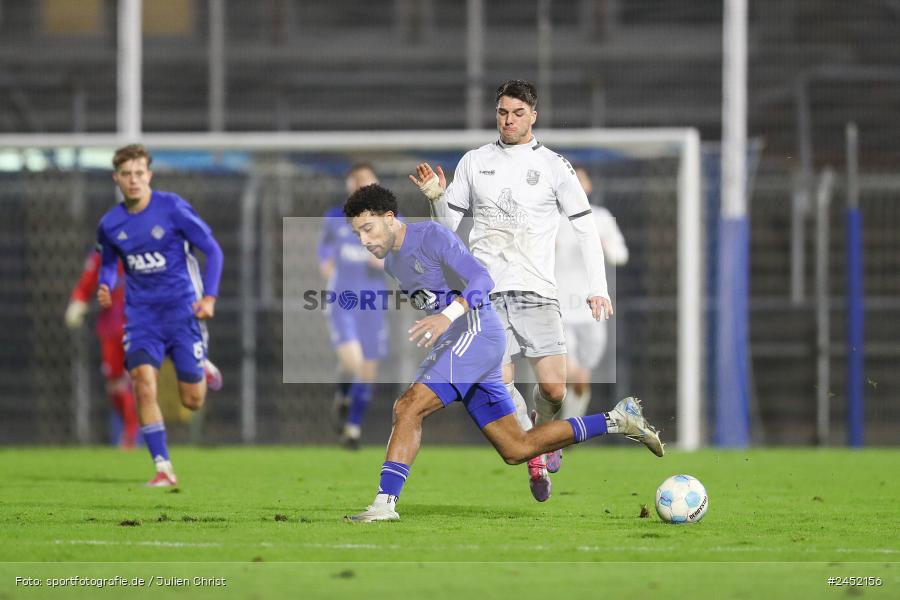 Stadion am Schönbusch, Aschaffenburg, 05.11.2024, sport, action, Fussball, BFV, 13. Spieltag, Regionalliga Bayern, FCE, SVA, FC Eintracht Bamberg, SV Viktoria Aschaffenburg - Bild-ID: 2452156