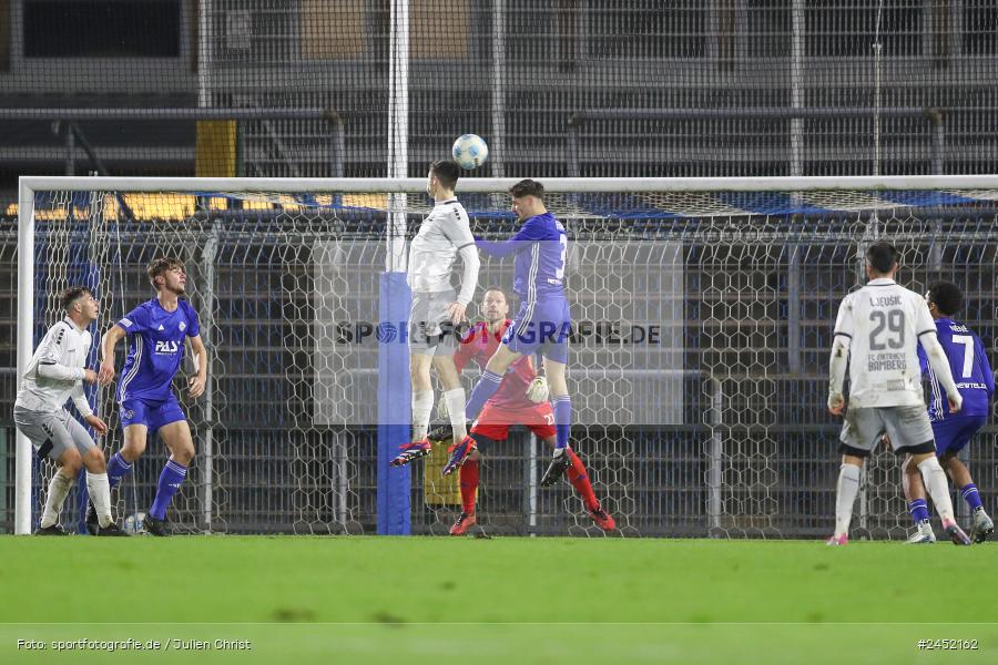 Stadion am Schönbusch, Aschaffenburg, 05.11.2024, sport, action, Fussball, BFV, 13. Spieltag, Regionalliga Bayern, FCE, SVA, FC Eintracht Bamberg, SV Viktoria Aschaffenburg - Bild-ID: 2452162