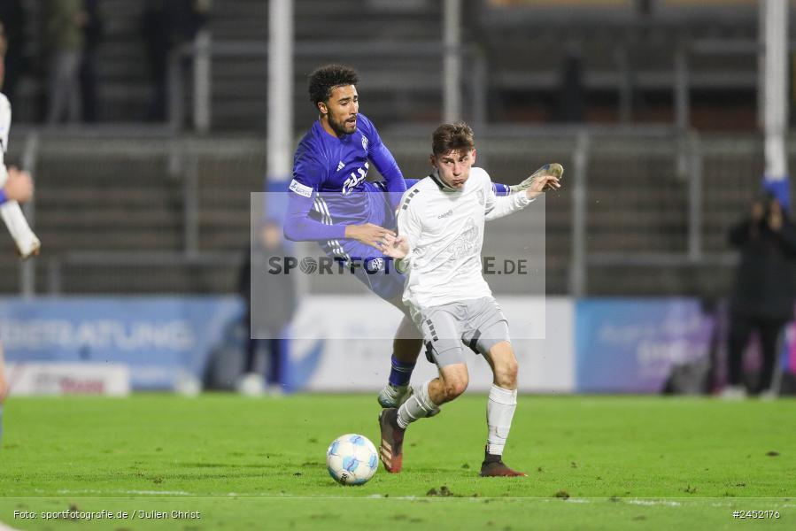 Stadion am Schönbusch, Aschaffenburg, 05.11.2024, sport, action, Fussball, BFV, 13. Spieltag, Regionalliga Bayern, FCE, SVA, FC Eintracht Bamberg, SV Viktoria Aschaffenburg - Bild-ID: 2452176