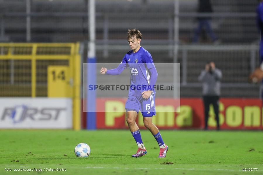 Stadion am Schönbusch, Aschaffenburg, 05.11.2024, sport, action, Fussball, BFV, 13. Spieltag, Regionalliga Bayern, FCE, SVA, FC Eintracht Bamberg, SV Viktoria Aschaffenburg - Bild-ID: 2452177