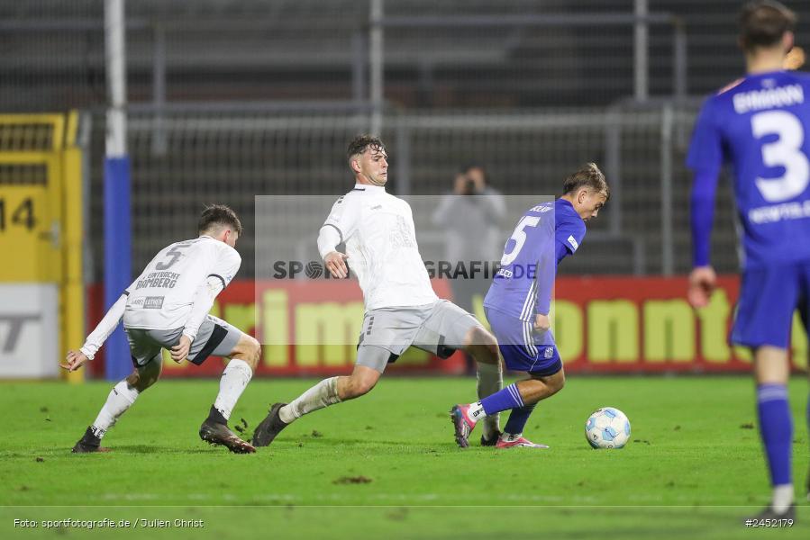 Stadion am Schönbusch, Aschaffenburg, 05.11.2024, sport, action, Fussball, BFV, 13. Spieltag, Regionalliga Bayern, FCE, SVA, FC Eintracht Bamberg, SV Viktoria Aschaffenburg - Bild-ID: 2452179