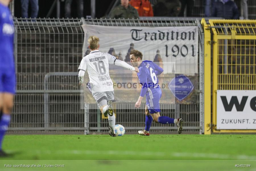 Stadion am Schönbusch, Aschaffenburg, 05.11.2024, sport, action, Fussball, BFV, 13. Spieltag, Regionalliga Bayern, FCE, SVA, FC Eintracht Bamberg, SV Viktoria Aschaffenburg - Bild-ID: 2452189