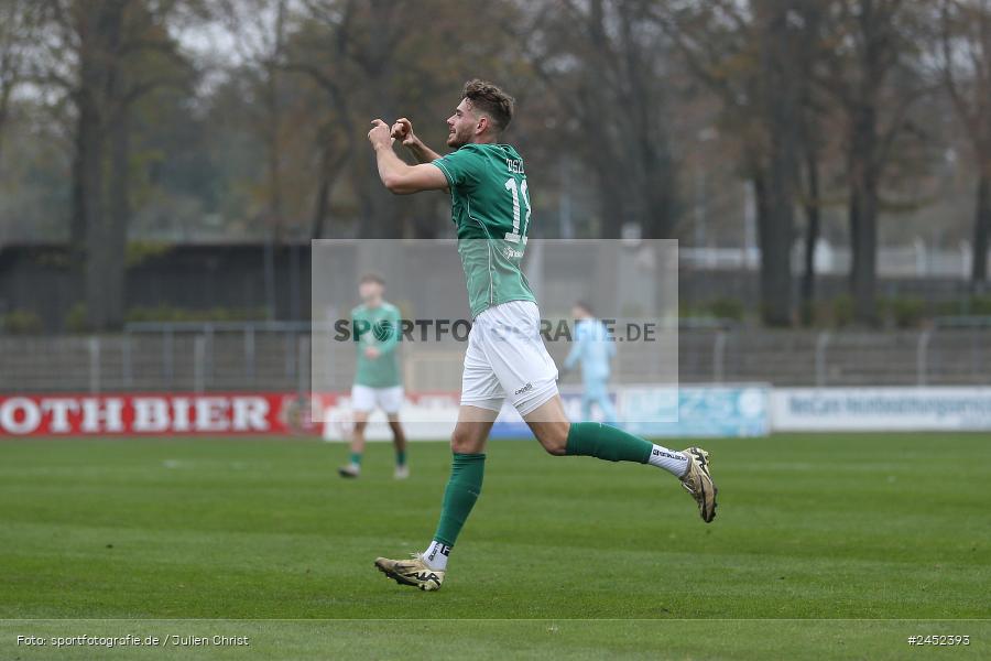 Willy-Sachs-Stadion, Schweinfurt, 09.11.2024, sport, action, Fussball, BFV, 19. Spieltag, Regionalliga Bayern, HAN, FCS, SpVgg Hankofen-Hailing, 1. FC Schweinfurt 1905 - Bild-ID: 2452393