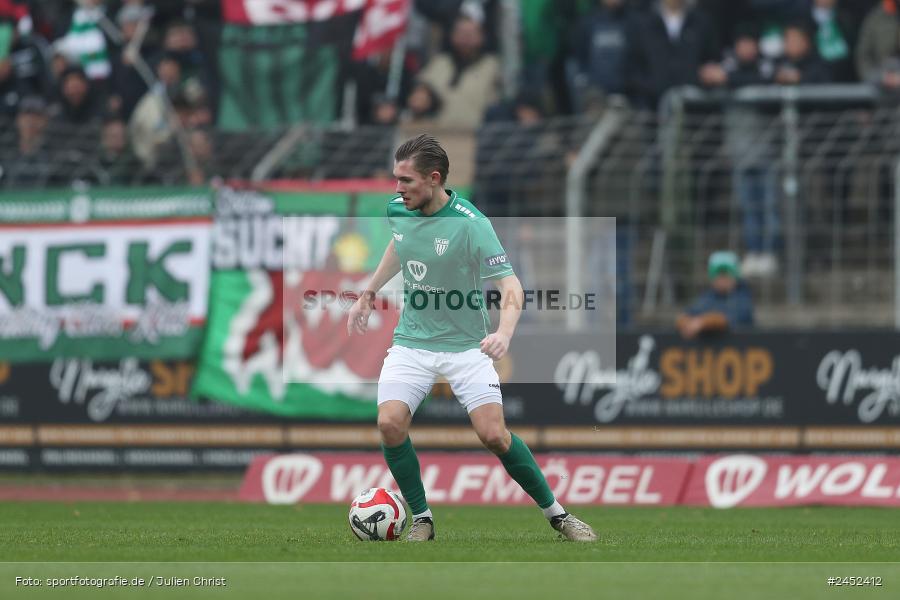 Willy-Sachs-Stadion, Schweinfurt, 09.11.2024, sport, action, Fussball, BFV, 19. Spieltag, Regionalliga Bayern, HAN, FCS, SpVgg Hankofen-Hailing, 1. FC Schweinfurt 1905 - Bild-ID: 2452412