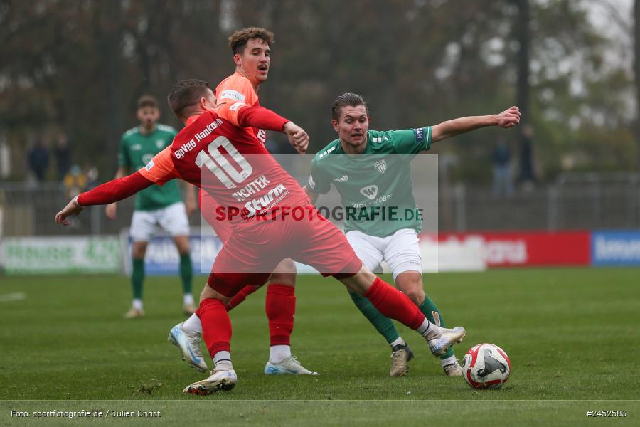 Willy-Sachs-Stadion, Schweinfurt, 09.11.2024, sport, action, Fussball, BFV, 19. Spieltag, Regionalliga Bayern, HAN, FCS, SpVgg Hankofen-Hailing, 1. FC Schweinfurt 1905 - Bild-ID: 2452583 Willy-Sachs-Stadion, Schweinfurt, 09.11.2024, sport, action, Fussball, BFV, 19. Spieltag, Regionalliga Bayern, HAN, FCS, SpVgg Hankofen-Hailing, 1. FC Schweinfurt 1905 - Bild-ID: 2452583