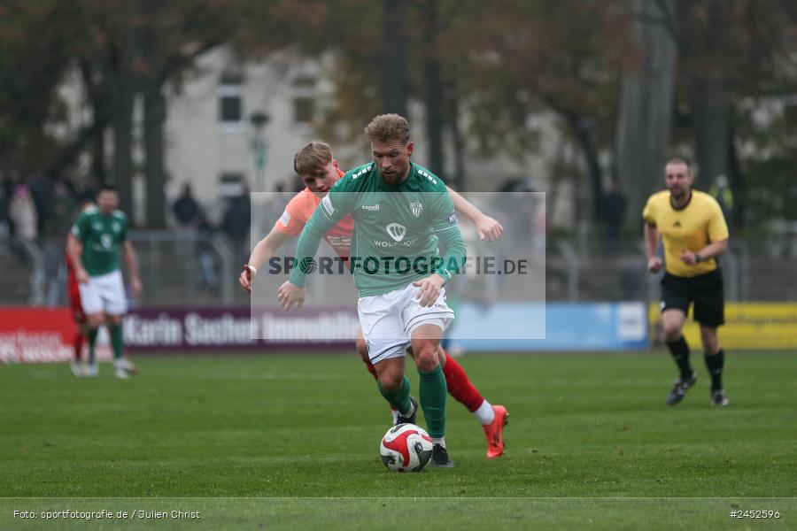 Willy-Sachs-Stadion, Schweinfurt, 09.11.2024, sport, action, Fussball, BFV, 19. Spieltag, Regionalliga Bayern, HAN, FCS, SpVgg Hankofen-Hailing, 1. FC Schweinfurt 1905 - Bild-ID: 2452596