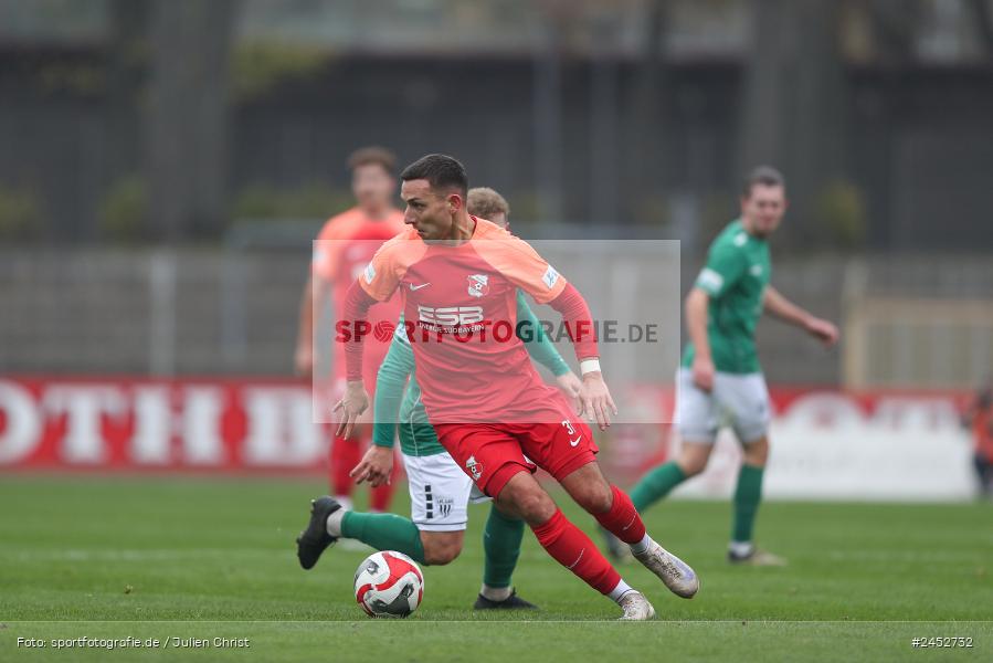 Willy-Sachs-Stadion, Schweinfurt, 09.11.2024, sport, action, Fussball, BFV, 19. Spieltag, Regionalliga Bayern, HAN, FCS, SpVgg Hankofen-Hailing, 1. FC Schweinfurt 1905 - Bild-ID: 2452732 Willy-Sachs-Stadion, Schweinfurt, 09.11.2024, sport, action, Fussball, BFV, 19. Spieltag, Regionalliga Bayern, HAN, FCS, SpVgg Hankofen-Hailing, 1. FC Schweinfurt 1905 - Bild-ID: 2452732