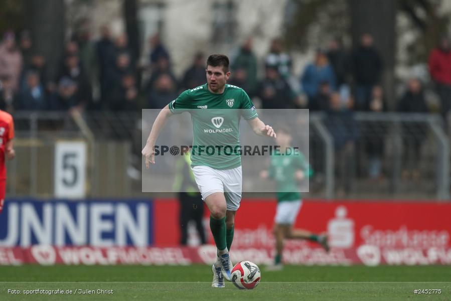 Willy-Sachs-Stadion, Schweinfurt, 09.11.2024, sport, action, Fussball, BFV, 19. Spieltag, Regionalliga Bayern, HAN, FCS, SpVgg Hankofen-Hailing, 1. FC Schweinfurt 1905 - Bild-ID: 2452775