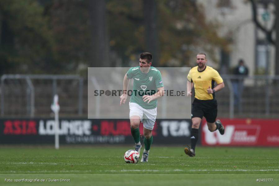 Willy-Sachs-Stadion, Schweinfurt, 09.11.2024, sport, action, Fussball, BFV, 19. Spieltag, Regionalliga Bayern, HAN, FCS, SpVgg Hankofen-Hailing, 1. FC Schweinfurt 1905 - Bild-ID: 2452777 Willy-Sachs-Stadion, Schweinfurt, 09.11.2024, sport, action, Fussball, BFV, 19. Spieltag, Regionalliga Bayern, HAN, FCS, SpVgg Hankofen-Hailing, 1. FC Schweinfurt 1905 - Bild-ID: 2452777