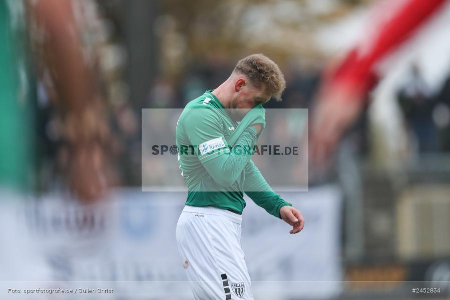 Willy-Sachs-Stadion, Schweinfurt, 09.11.2024, sport, action, Fussball, BFV, 19. Spieltag, Regionalliga Bayern, HAN, FCS, SpVgg Hankofen-Hailing, 1. FC Schweinfurt 1905 - Bild-ID: 2452834