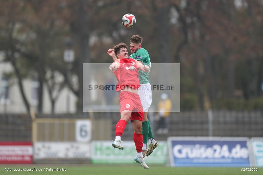 Willy-Sachs-Stadion, Schweinfurt, 09.11.2024, sport, action, Fussball, BFV, 19. Spieltag, Regionalliga Bayern, HAN, FCS, SpVgg Hankofen-Hailing, 1. FC Schweinfurt 1905 - Bild-ID: 2452838
