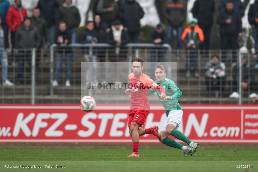 Willy-Sachs-Stadion, Schweinfurt, 09.11.2024, sport, action, Fussball, BFV, 19. Spieltag, Regionalliga Bayern, HAN, FCS, SpVgg Hankofen-Hailing, 1. FC Schweinfurt 1905 - Bild-ID: 2452844