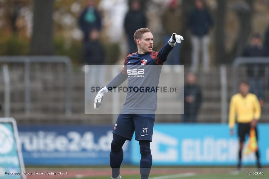 Willy-Sachs-Stadion, Schweinfurt, 09.11.2024, sport, action, Fussball, BFV, 19. Spieltag, Regionalliga Bayern, HAN, FCS, SpVgg Hankofen-Hailing, 1. FC Schweinfurt 1905 - Bild-ID: 2452846