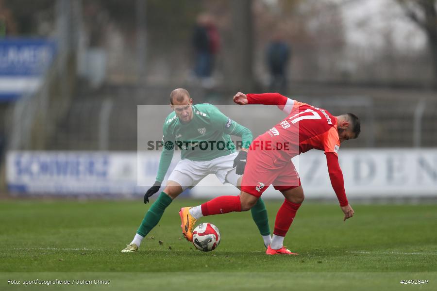 Willy-Sachs-Stadion, Schweinfurt, 09.11.2024, sport, action, Fussball, BFV, 19. Spieltag, Regionalliga Bayern, HAN, FCS, SpVgg Hankofen-Hailing, 1. FC Schweinfurt 1905 - Bild-ID: 2452849