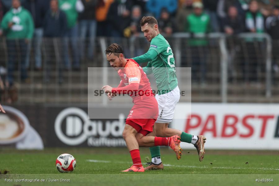 Willy-Sachs-Stadion, Schweinfurt, 09.11.2024, sport, action, Fussball, BFV, 19. Spieltag, Regionalliga Bayern, HAN, FCS, SpVgg Hankofen-Hailing, 1. FC Schweinfurt 1905 - Bild-ID: 2452854
