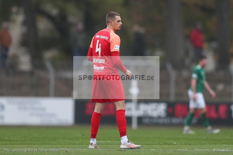 Willy-Sachs-Stadion, Schweinfurt, 09.11.2024, sport, action, Fussball, BFV, 19. Spieltag, Regionalliga Bayern, HAN, FCS, SpVgg Hankofen-Hailing, 1. FC Schweinfurt 1905 - Bild-ID: 2452875