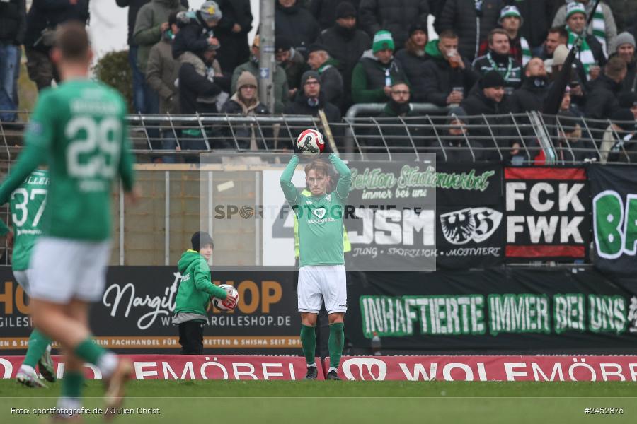 Willy-Sachs-Stadion, Schweinfurt, 09.11.2024, sport, action, Fussball, BFV, 19. Spieltag, Regionalliga Bayern, HAN, FCS, SpVgg Hankofen-Hailing, 1. FC Schweinfurt 1905 - Bild-ID: 2452876