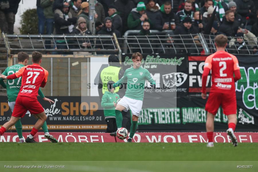 Willy-Sachs-Stadion, Schweinfurt, 09.11.2024, sport, action, Fussball, BFV, 19. Spieltag, Regionalliga Bayern, HAN, FCS, SpVgg Hankofen-Hailing, 1. FC Schweinfurt 1905 - Bild-ID: 2452877