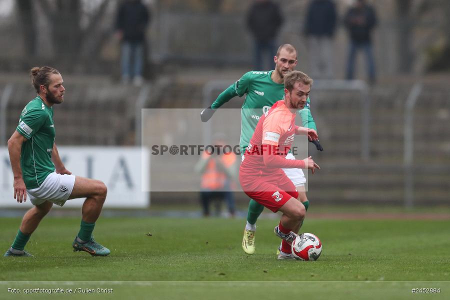 Willy-Sachs-Stadion, Schweinfurt, 09.11.2024, sport, action, Fussball, BFV, 19. Spieltag, Regionalliga Bayern, HAN, FCS, SpVgg Hankofen-Hailing, 1. FC Schweinfurt 1905 - Bild-ID: 2452884