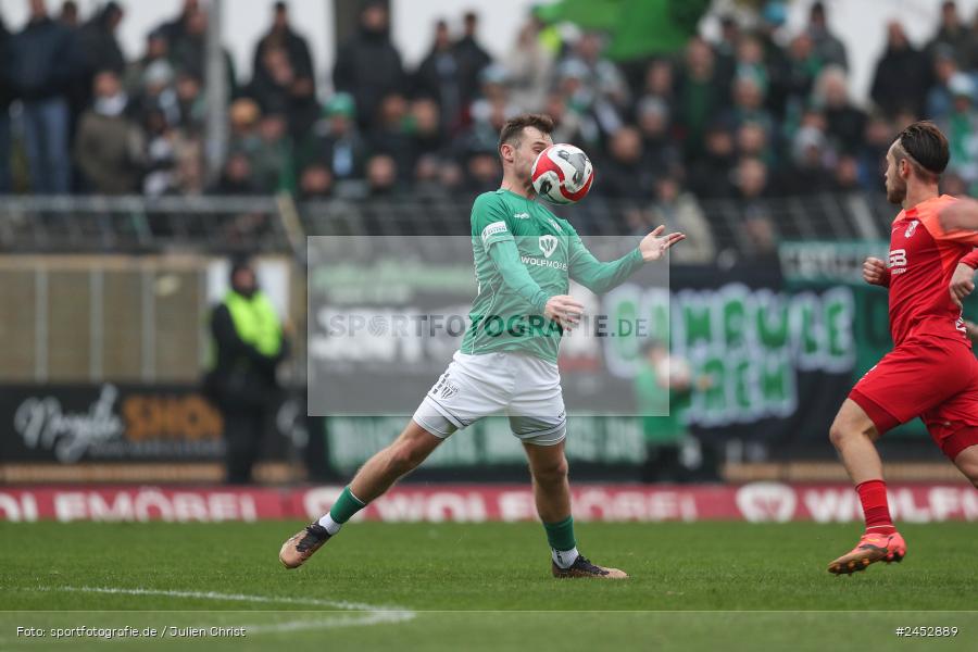 Willy-Sachs-Stadion, Schweinfurt, 09.11.2024, sport, action, Fussball, BFV, 19. Spieltag, Regionalliga Bayern, HAN, FCS, SpVgg Hankofen-Hailing, 1. FC Schweinfurt 1905 - Bild-ID: 2452889