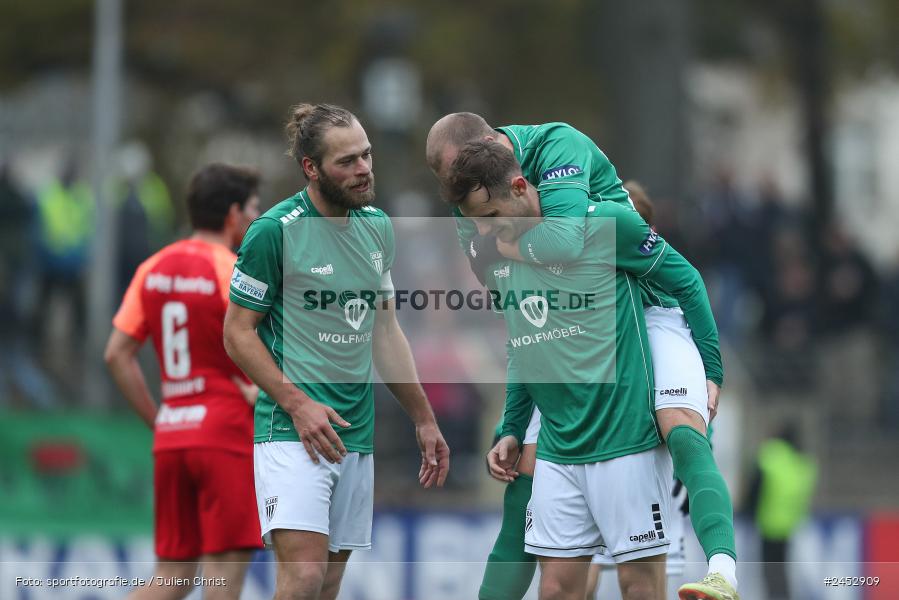 Willy-Sachs-Stadion, Schweinfurt, 09.11.2024, sport, action, Fussball, BFV, 19. Spieltag, Regionalliga Bayern, HAN, FCS, SpVgg Hankofen-Hailing, 1. FC Schweinfurt 1905 - Bild-ID: 2452909