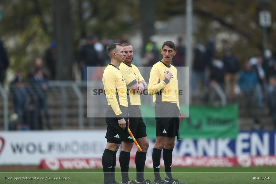 Willy-Sachs-Stadion, Schweinfurt, 09.11.2024, sport, action, Fussball, BFV, 19. Spieltag, Regionalliga Bayern, HAN, FCS, SpVgg Hankofen-Hailing, 1. FC Schweinfurt 1905 - Bild-ID: 2452930