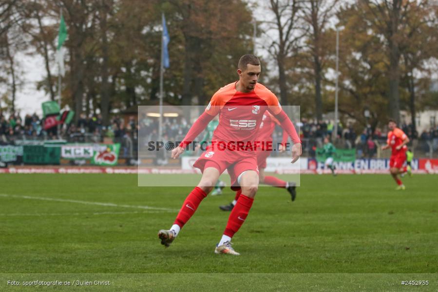 Willy-Sachs-Stadion, Schweinfurt, 09.11.2024, sport, action, Fussball, BFV, 19. Spieltag, Regionalliga Bayern, HAN, FCS, SpVgg Hankofen-Hailing, 1. FC Schweinfurt 1905 - Bild-ID: 2452935