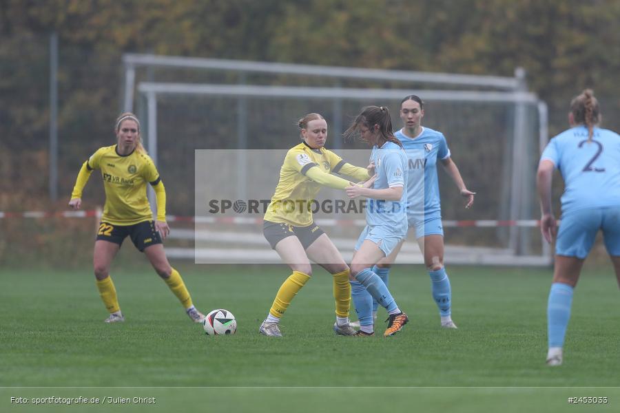 Sportanlage Sachsen Erlbachweg 9, Sachsen b. Ansbach, 10.11.2024, sport, action, Fussball, BFV, 10. Spieltag, 2. Frauen-Bundesliga, VFL, SV67, VfL Bochum 1848, SV 67 Weinberg - Bild-ID: 2453033