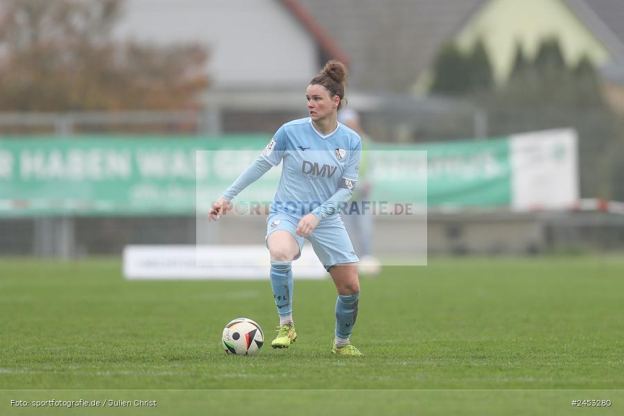 Sportanlage Sachsen Erlbachweg 9, Sachsen b. Ansbach, 10.11.2024, sport, action, Fussball, BFV, 10. Spieltag, 2. Frauen-Bundesliga, VFL, SV67, VfL Bochum 1848, SV 67 Weinberg - Bild-ID: 2453280