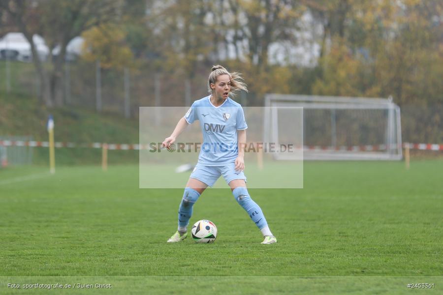 Sportanlage Sachsen Erlbachweg 9, Sachsen b. Ansbach, 10.11.2024, sport, action, Fussball, BFV, 10. Spieltag, 2. Frauen-Bundesliga, VFL, SV67, VfL Bochum 1848, SV 67 Weinberg - Bild-ID: 2453361