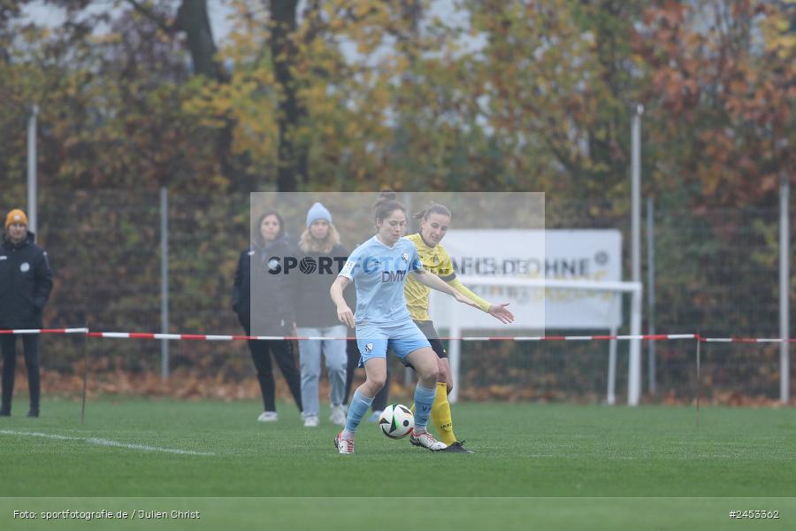 Sportanlage Sachsen Erlbachweg 9, Sachsen b. Ansbach, 10.11.2024, sport, action, Fussball, BFV, 10. Spieltag, 2. Frauen-Bundesliga, VFL, SV67, VfL Bochum 1848, SV 67 Weinberg - Bild-ID: 2453362