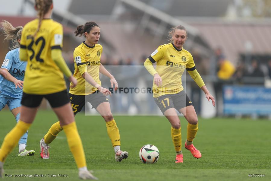 Sportanlage Sachsen Erlbachweg 9, Sachsen b. Ansbach, 10.11.2024, sport, action, Fussball, BFV, 10. Spieltag, 2. Frauen-Bundesliga, VFL, SV67, VfL Bochum 1848, SV 67 Weinberg - Bild-ID: 2453366