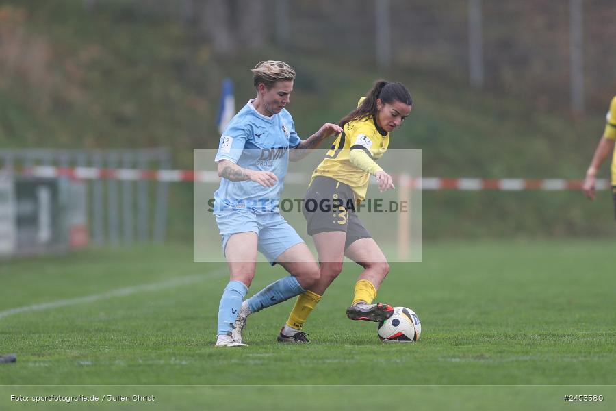 Sportanlage Sachsen Erlbachweg 9, Sachsen b. Ansbach, 10.11.2024, sport, action, Fussball, BFV, 10. Spieltag, 2. Frauen-Bundesliga, VFL, SV67, VfL Bochum 1848, SV 67 Weinberg - Bild-ID: 2453380