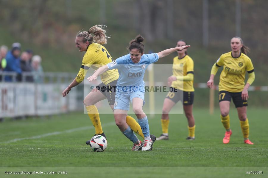 Sportanlage Sachsen Erlbachweg 9, Sachsen b. Ansbach, 10.11.2024, sport, action, Fussball, BFV, 10. Spieltag, 2. Frauen-Bundesliga, VFL, SV67, VfL Bochum 1848, SV 67 Weinberg - Bild-ID: 2453381