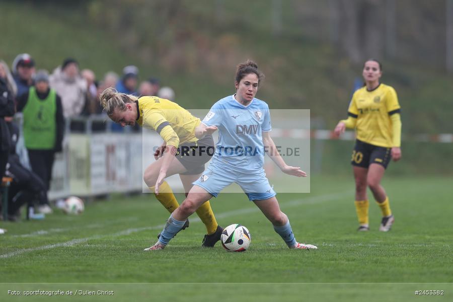 Sportanlage Sachsen Erlbachweg 9, Sachsen b. Ansbach, 10.11.2024, sport, action, Fussball, BFV, 10. Spieltag, 2. Frauen-Bundesliga, VFL, SV67, VfL Bochum 1848, SV 67 Weinberg - Bild-ID: 2453382