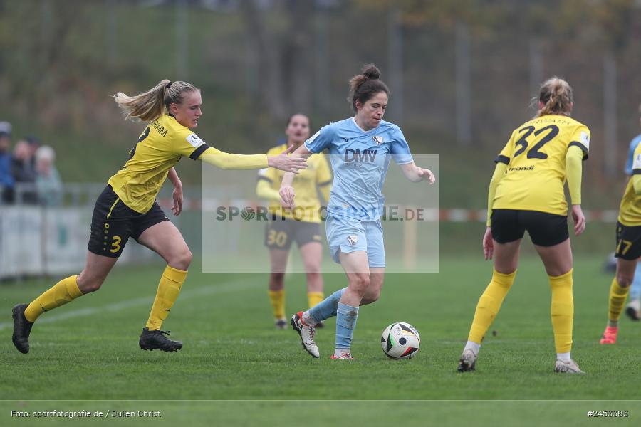 Sportanlage Sachsen Erlbachweg 9, Sachsen b. Ansbach, 10.11.2024, sport, action, Fussball, BFV, 10. Spieltag, 2. Frauen-Bundesliga, VFL, SV67, VfL Bochum 1848, SV 67 Weinberg - Bild-ID: 2453383