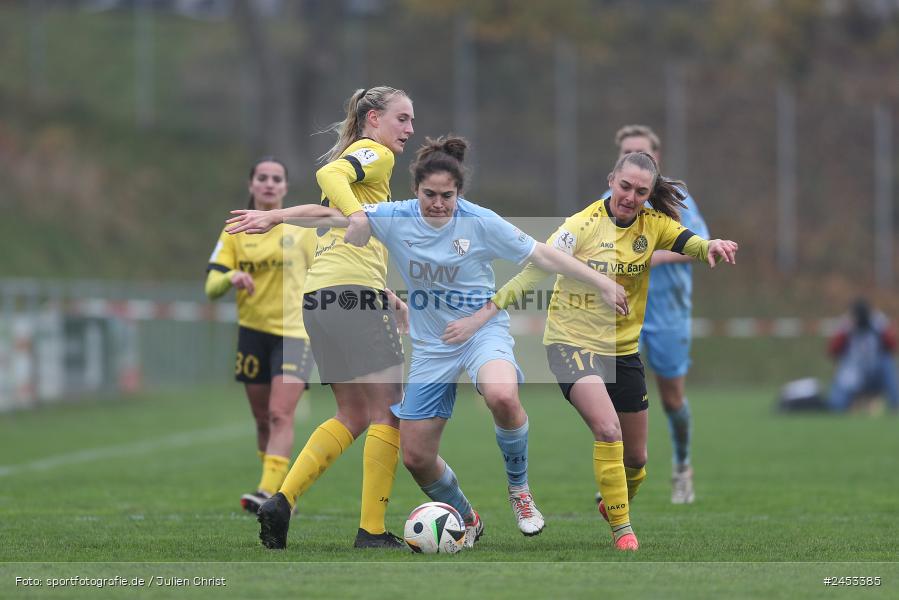 Sportanlage Sachsen Erlbachweg 9, Sachsen b. Ansbach, 10.11.2024, sport, action, Fussball, BFV, 10. Spieltag, 2. Frauen-Bundesliga, VFL, SV67, VfL Bochum 1848, SV 67 Weinberg - Bild-ID: 2453385
