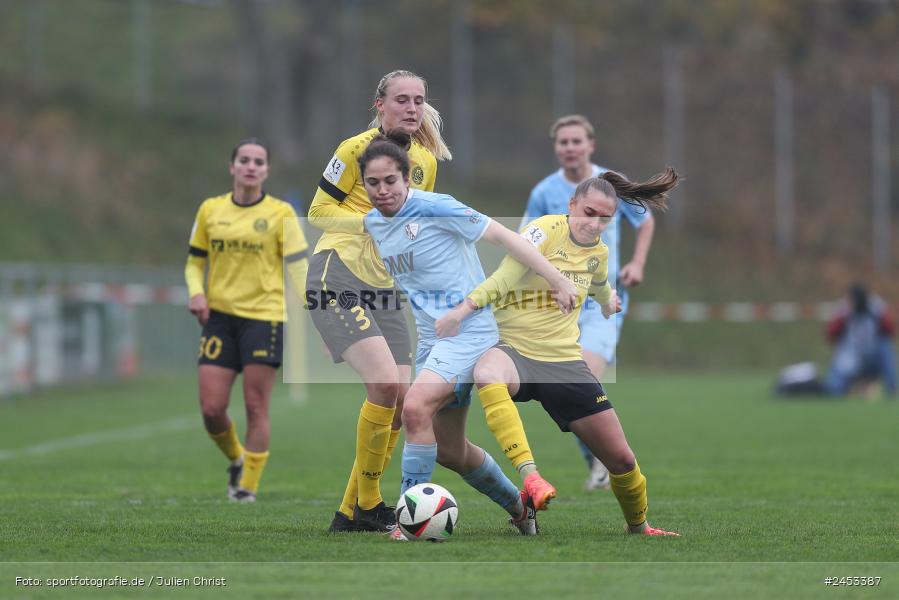 Sportanlage Sachsen Erlbachweg 9, Sachsen b. Ansbach, 10.11.2024, sport, action, Fussball, BFV, 10. Spieltag, 2. Frauen-Bundesliga, VFL, SV67, VfL Bochum 1848, SV 67 Weinberg - Bild-ID: 2453387