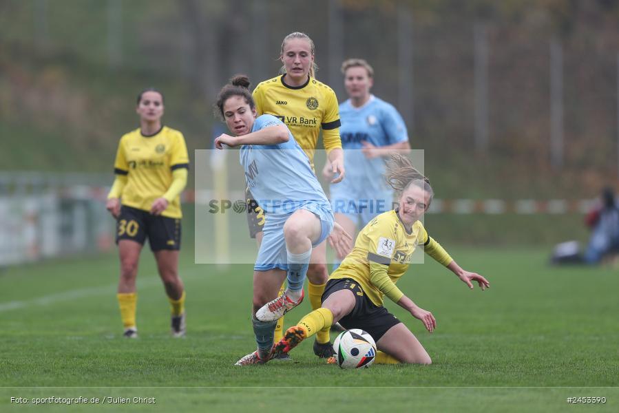 Sportanlage Sachsen Erlbachweg 9, Sachsen b. Ansbach, 10.11.2024, sport, action, Fussball, BFV, 10. Spieltag, 2. Frauen-Bundesliga, VFL, SV67, VfL Bochum 1848, SV 67 Weinberg - Bild-ID: 2453390