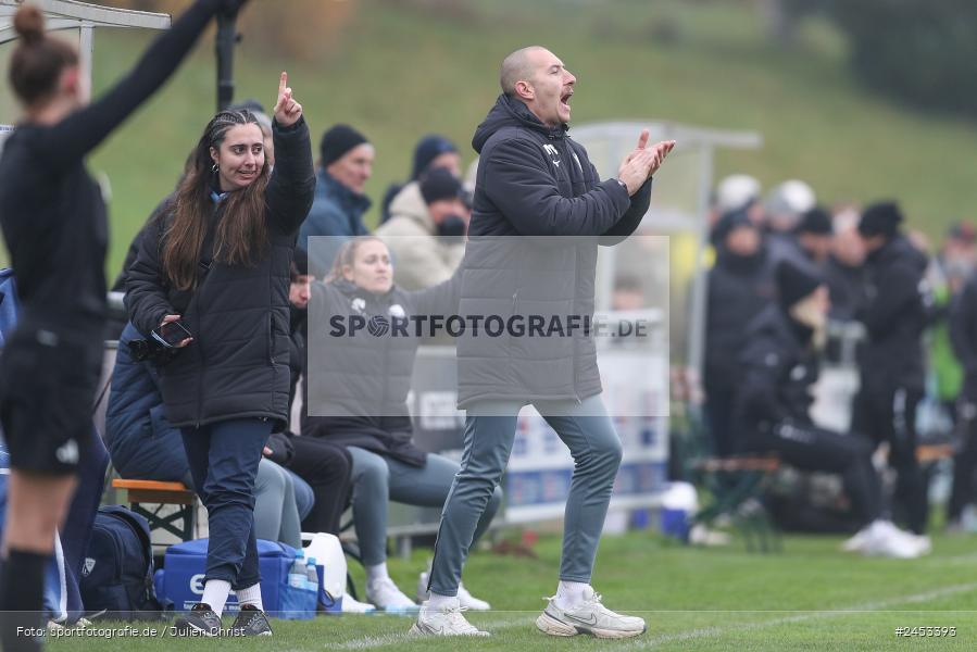 Sportanlage Sachsen Erlbachweg 9, Sachsen b. Ansbach, 10.11.2024, sport, action, Fussball, BFV, 10. Spieltag, 2. Frauen-Bundesliga, VFL, SV67, VfL Bochum 1848, SV 67 Weinberg - Bild-ID: 2453393
