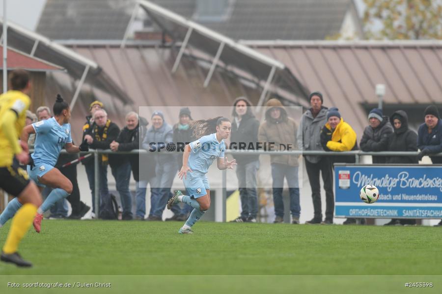 Sportanlage Sachsen Erlbachweg 9, Sachsen b. Ansbach, 10.11.2024, sport, action, Fussball, BFV, 10. Spieltag, 2. Frauen-Bundesliga, VFL, SV67, VfL Bochum 1848, SV 67 Weinberg - Bild-ID: 2453398