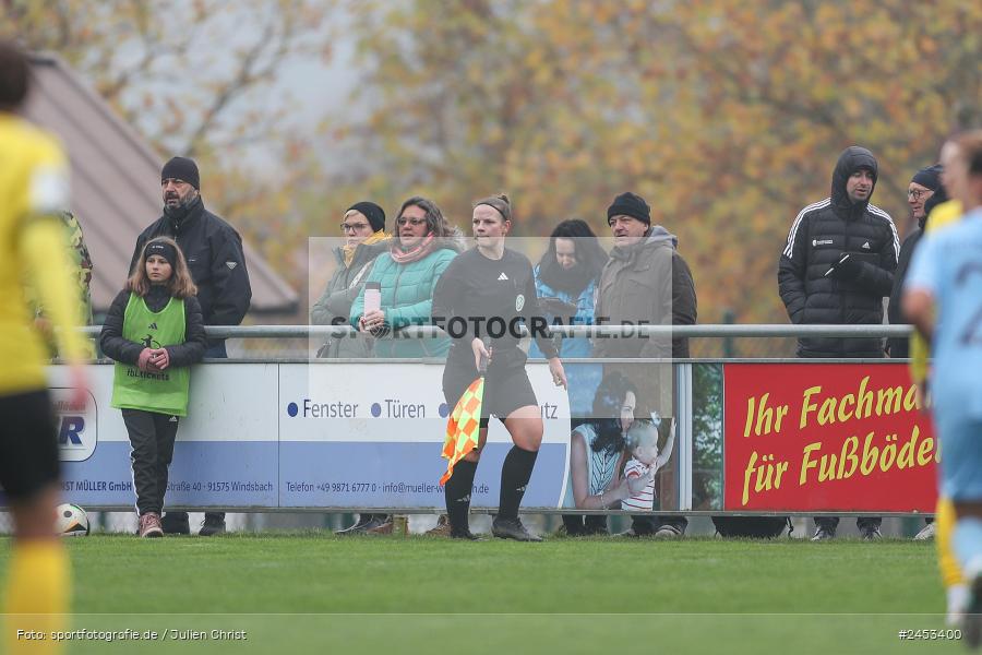 Sportanlage Sachsen Erlbachweg 9, Sachsen b. Ansbach, 10.11.2024, sport, action, Fussball, BFV, 10. Spieltag, 2. Frauen-Bundesliga, VFL, SV67, VfL Bochum 1848, SV 67 Weinberg - Bild-ID: 2453400