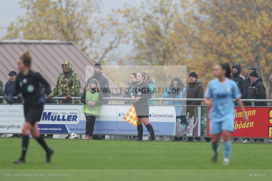 Sportanlage Sachsen Erlbachweg 9, Sachsen b. Ansbach, 10.11.2024, sport, action, Fussball, BFV, 10. Spieltag, 2. Frauen-Bundesliga, VFL, SV67, VfL Bochum 1848, SV 67 Weinberg - Bild-ID: 2453401