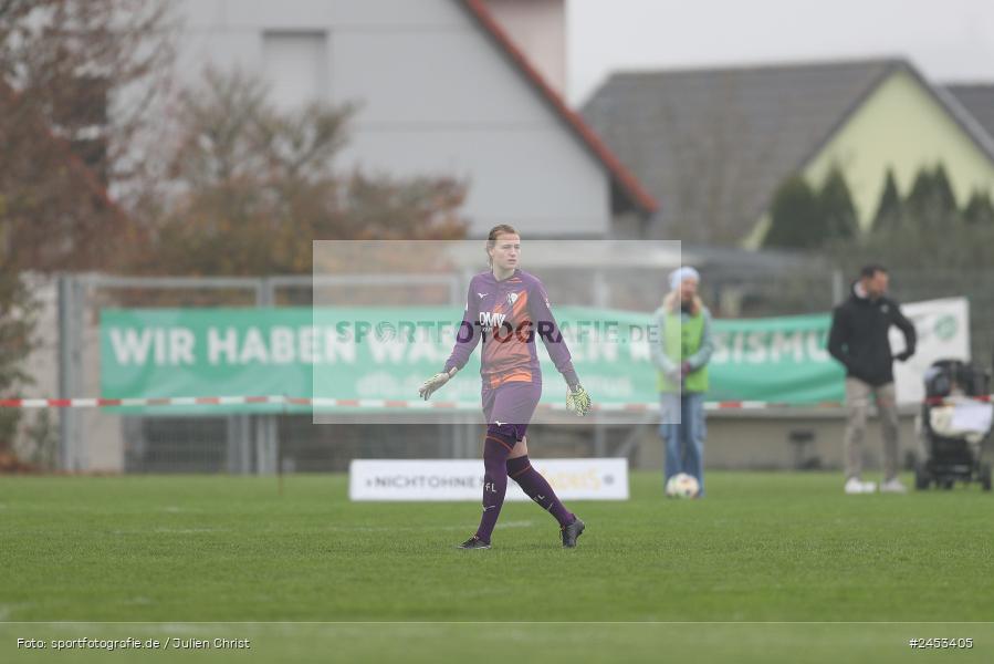 Sportanlage Sachsen Erlbachweg 9, Sachsen b. Ansbach, 10.11.2024, sport, action, Fussball, BFV, 10. Spieltag, 2. Frauen-Bundesliga, VFL, SV67, VfL Bochum 1848, SV 67 Weinberg - Bild-ID: 2453405