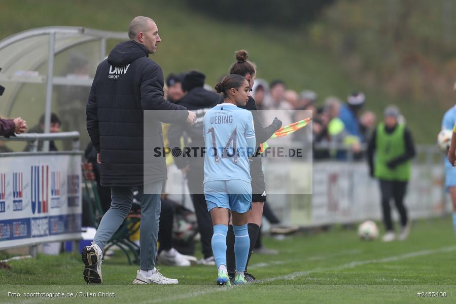 Sportanlage Sachsen Erlbachweg 9, Sachsen b. Ansbach, 10.11.2024, sport, action, Fussball, BFV, 10. Spieltag, 2. Frauen-Bundesliga, VFL, SV67, VfL Bochum 1848, SV 67 Weinberg - Bild-ID: 2453408